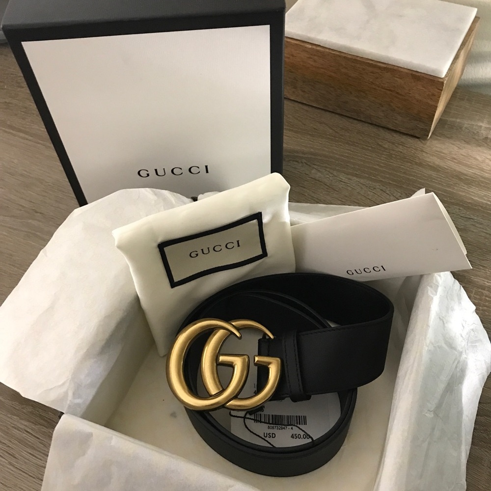 SOLD❣️Gucci Belt with Double G